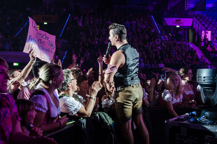 Andreas Gabalier in der Porschearena Stuttgart